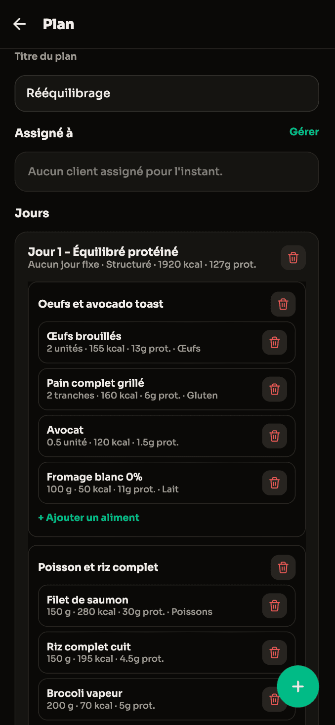 Capture d'écran — Construis tes plans comme tu travailles