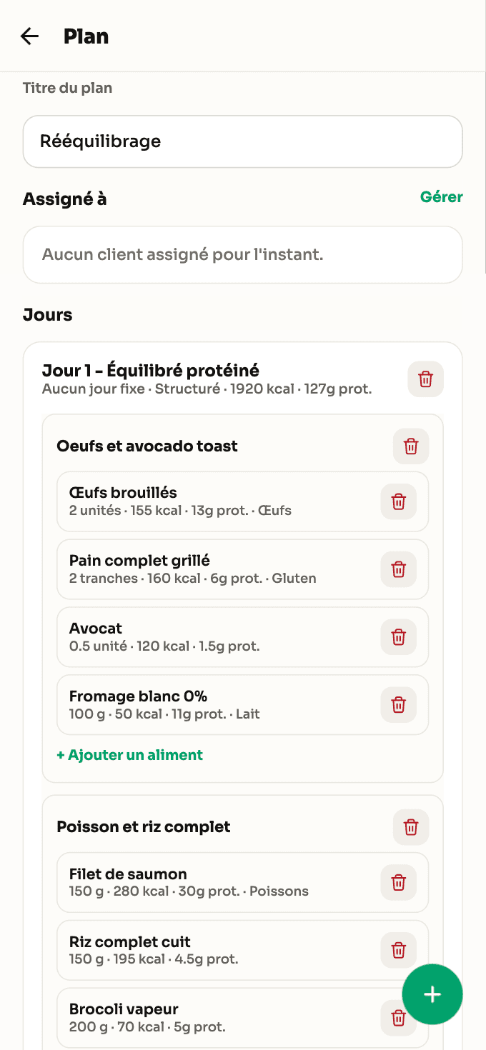 Capture d'écran — Construis tes plans comme tu travailles